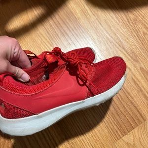 Women’s Red Nike sneakers